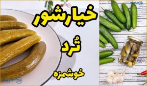 طرز تهیه خیارشور خانگی ترد و خوشمزه +خیارشور سرکه ای و بدون کپک ویدیو آموزشی
