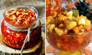 طرز تهیه ترشی سالاد فصل خوشمزه + ترشی مشهدی