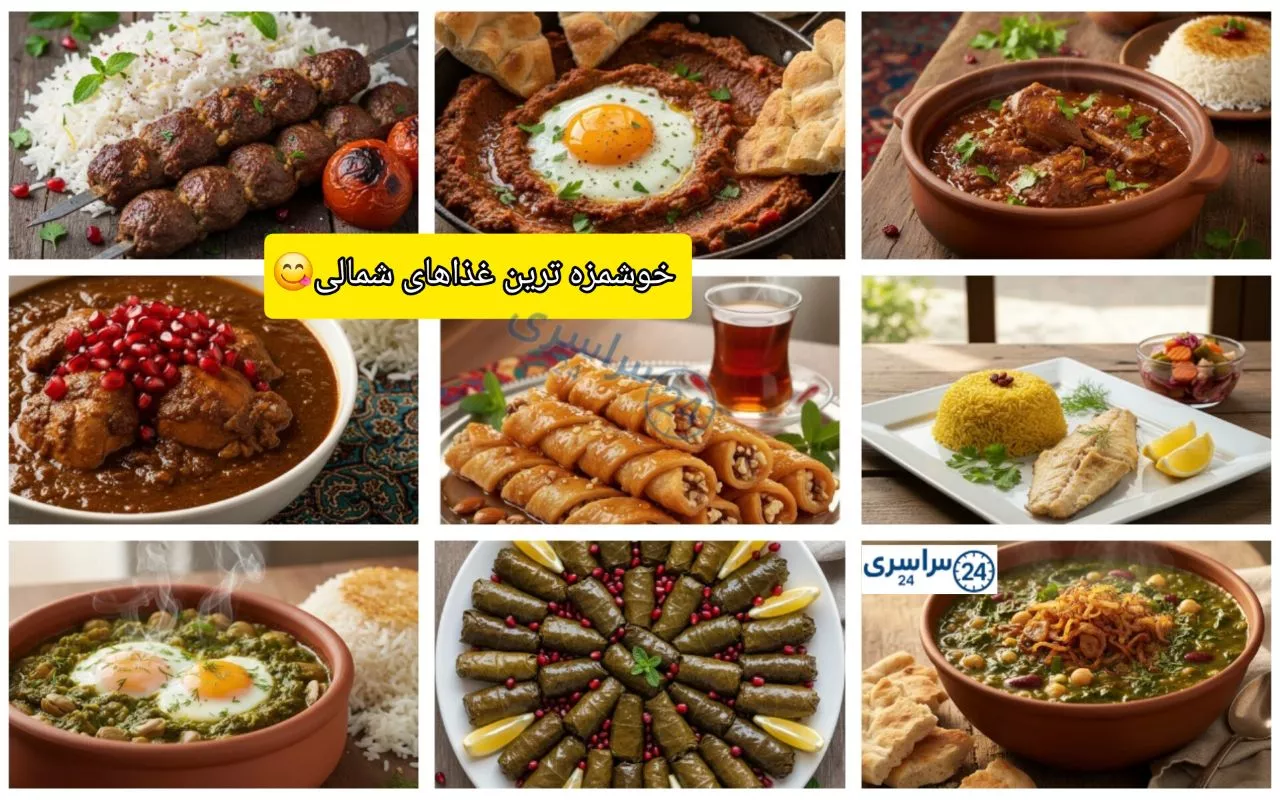 غذای شمالی + طعم طبیعت و خاطره؛ از رشت تا بندر ترکمن