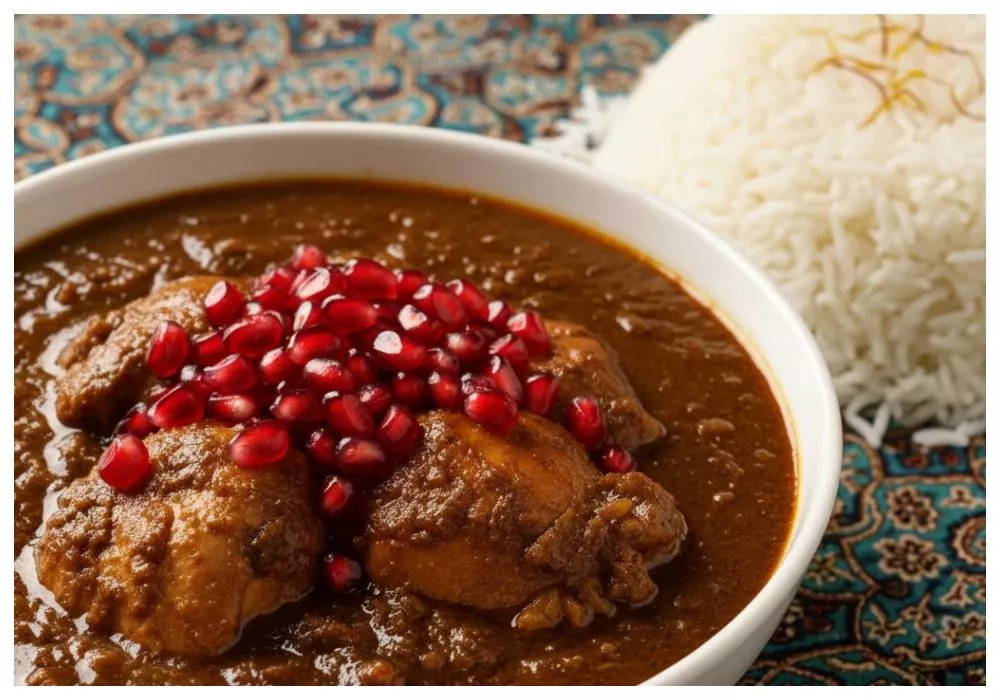 فسنجان گیلانی؛ خورش مجلسی با گردو