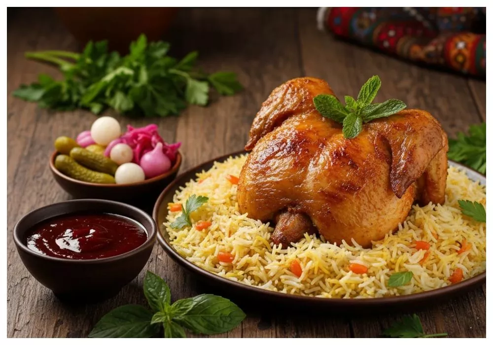 اکبر جوجه؛ غذای معروف مازندران