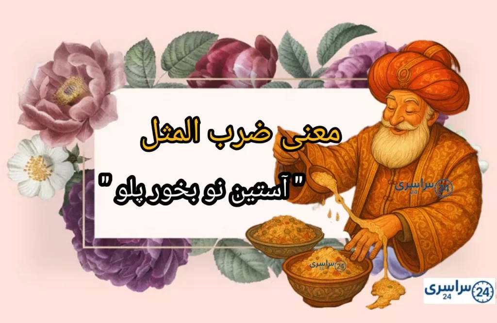معنی ضرب المثل آستین نو بخور پلو + تحلیل کاربرد امروزی