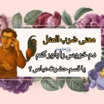 مفهوم ضرب المثل دم خروس را باور کنم یا قسم حضرت عباس را + انشا و حکایت