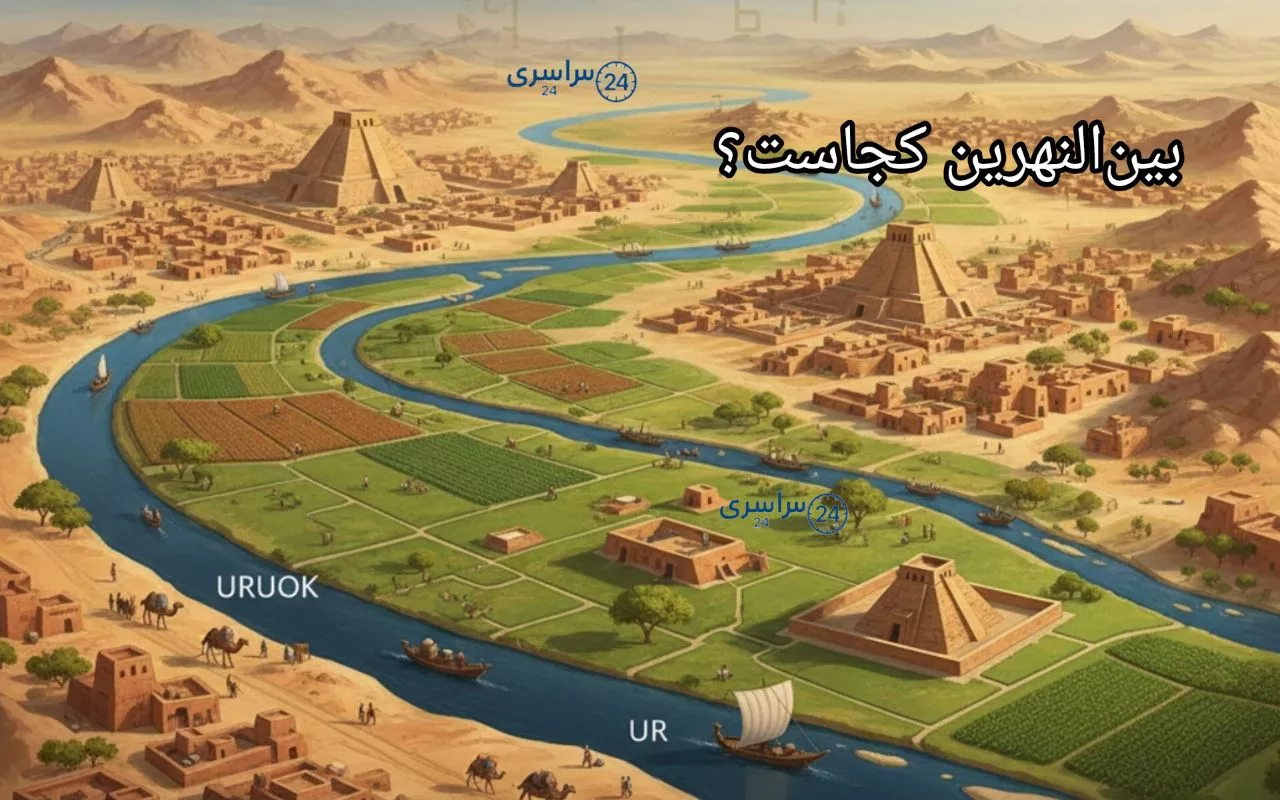 بین‌النهرین کجاست؟ از میان‌رودان تا مهد تمدن