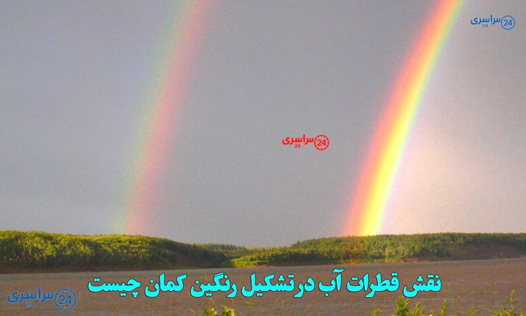نقش قطرات آب در تشکیل رنگین‌ کمان چیست؟ توضیح ساده و کامل