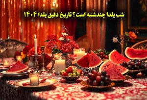 شب یلدا چندشنبه است؟ تاریخ دقیق یلدا ۱۴۰۴