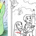 نقاشی نماز باران کلاس چهارم آسان | نقاشی های زیبا و ساده