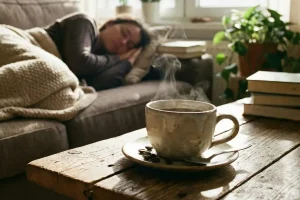 فوت کوزه‌گری بیداری: چرا ۲۰ دقیقه خواب بعد از قهوه، معجزه می‌کند؟