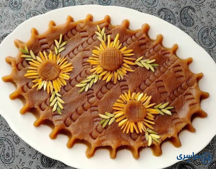 ‌طرز تهیه حلوا با شیره خرما