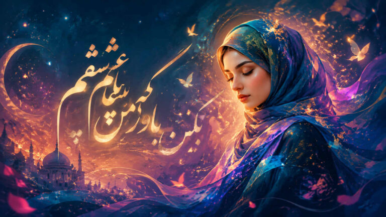 آهنگ بکن باور که من پیغام عشقم هوش مصنوعی
