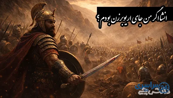 انشا درباره اگر من جای اریوبرزن بودم؟