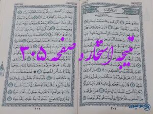 نتیجه کامل استخاره با قرآن مجید صفحه 305، سوره مریم آیه 1 با توضیحات دقیق!