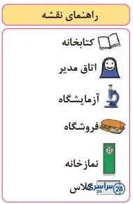 کاربرگهی شمارهی 17 نقشهی مدرسه