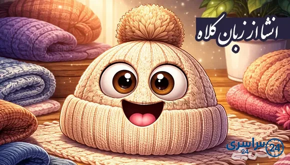 انشا از زبان کلاه