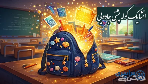 انشا در مورد یک کوله پشتی جادویی