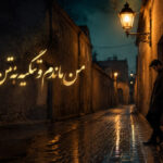 آهنگ من ماندم و تکیه به تن خسته کوچه با صدای پسر