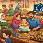 انشا درباره مهمانی خانوادگی