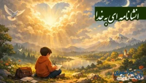 انشا در مورد نامه ای به خدا