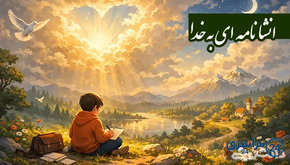 انشا در مورد نامه ای به خدا
