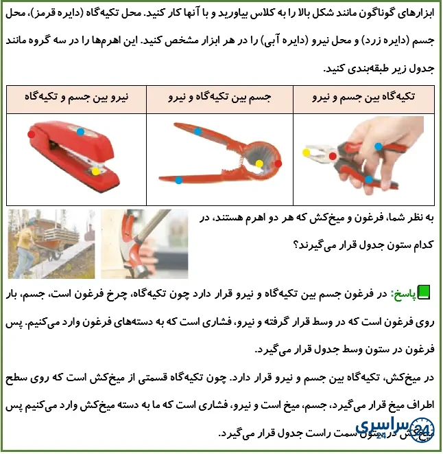 جواب فعالیت صفحه 68 علوم پنجم