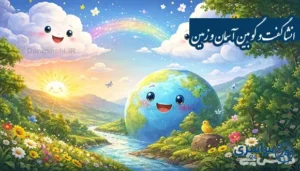 انشا در مورد گفت و گو بین آسمان و زمین