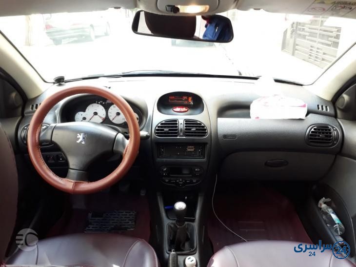 کابین پژو 206 sd