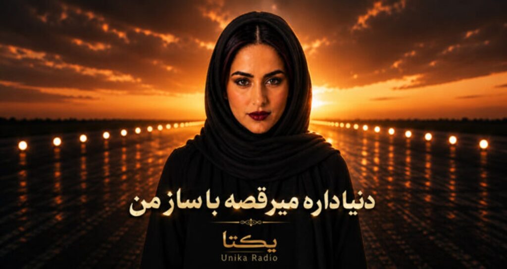 آهنگ دنیا داره میرقصه با ساز من از unika radio
