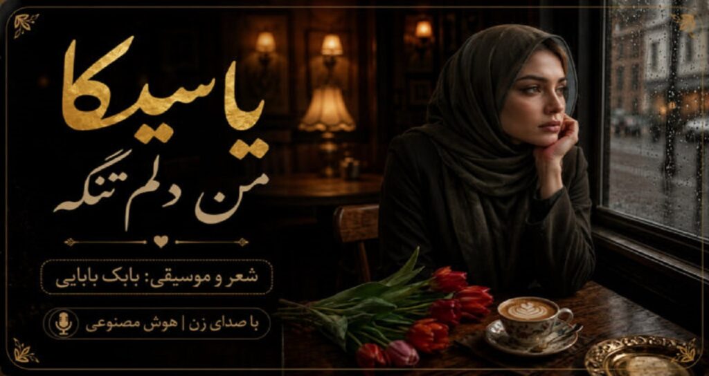 آهنگ من دلم تنگه این روزا از یاسیکا هوش مصنوعی ترند