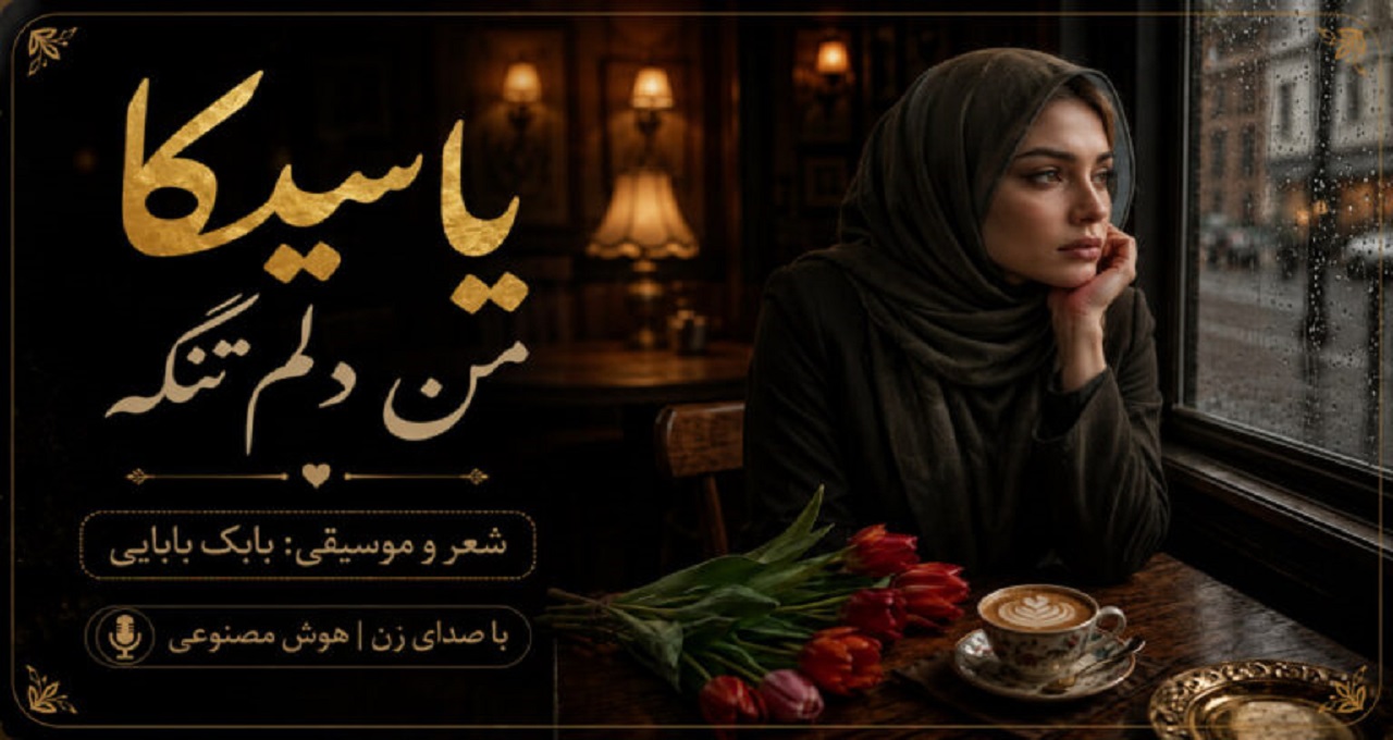 آهنگ من دلم تنگه این روزا از یاسیکا هوش مصنوعی ترند