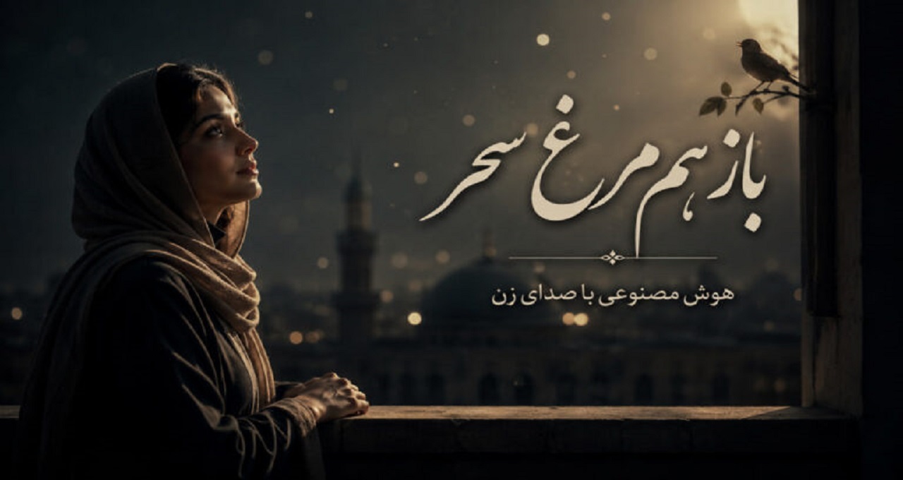 آهنگ باز هم مرغ سحر هوش مصنوعی ریمیکس دیپ هاوس