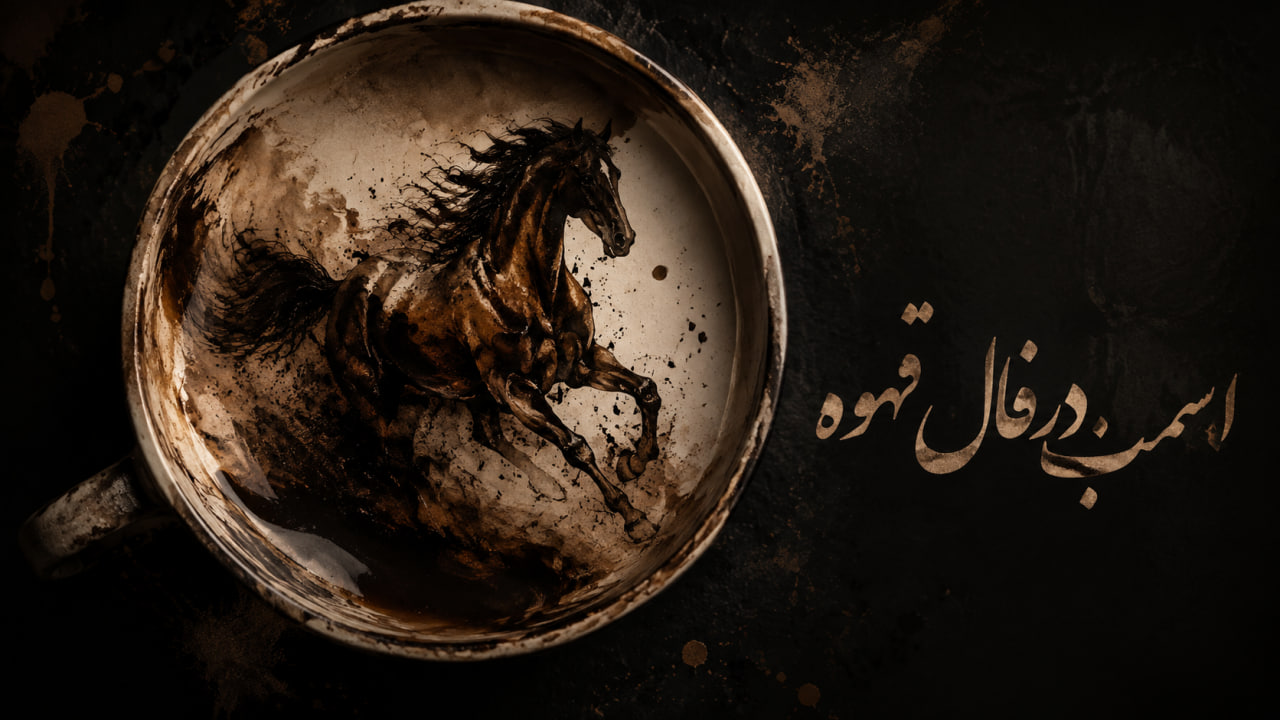 اسب در فال قهوه
