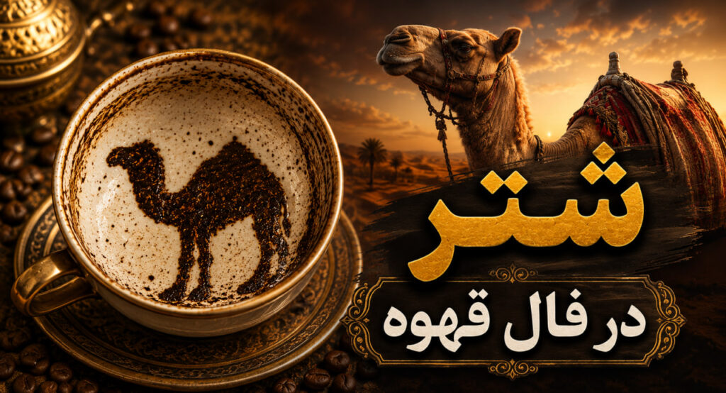 شتر در فال قهوه