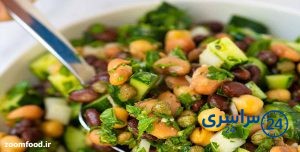 نکات مهم برای تهیه سالاد لوبیاچیتی