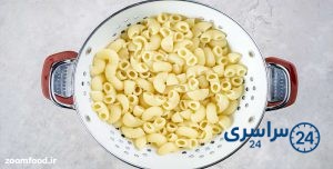 طرز تهیه سالاد ماکارونی با تن ماهی