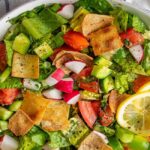 طرز تهیه سالاد فتوش لبنانی