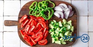 طرز تهیه سالاد یونانی اصل