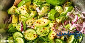 نکات مهم برای تهیه سالاد آووکادو و خیار