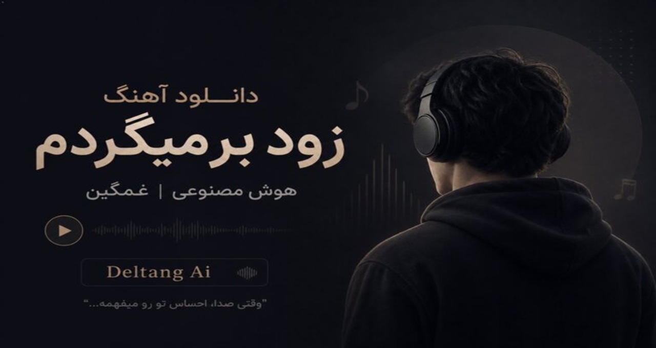 آهنگ زود برمیگردم هوش مصنوعی غمگین Deltang AI