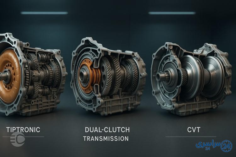 مقایسه گیربکس تیپ ترونیک و CVT و DCT