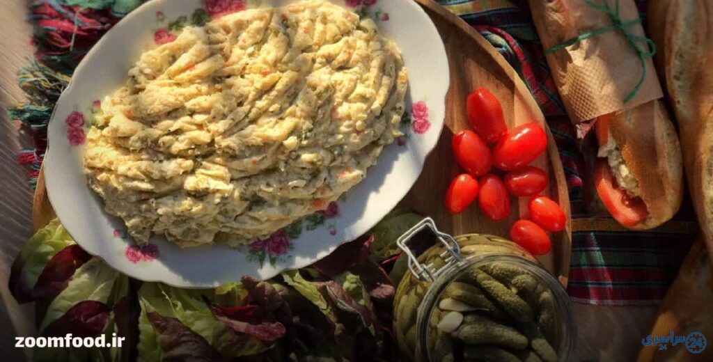 طرز تهیه سالاد الویه برای ۲ نفر