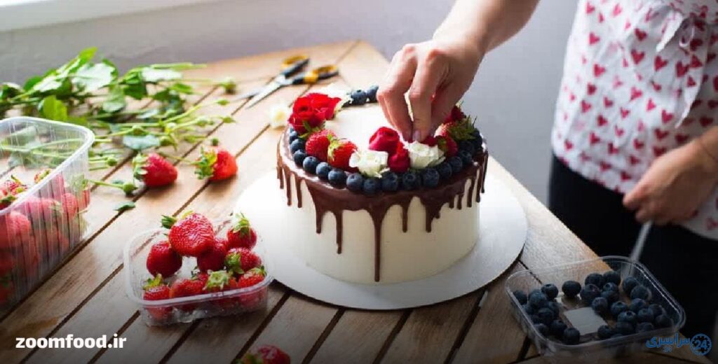 طرز تهیه کیک ساده با پف زیاد بدون فر