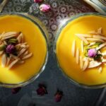 طرز تهیه نشاسته با آب و زعفران