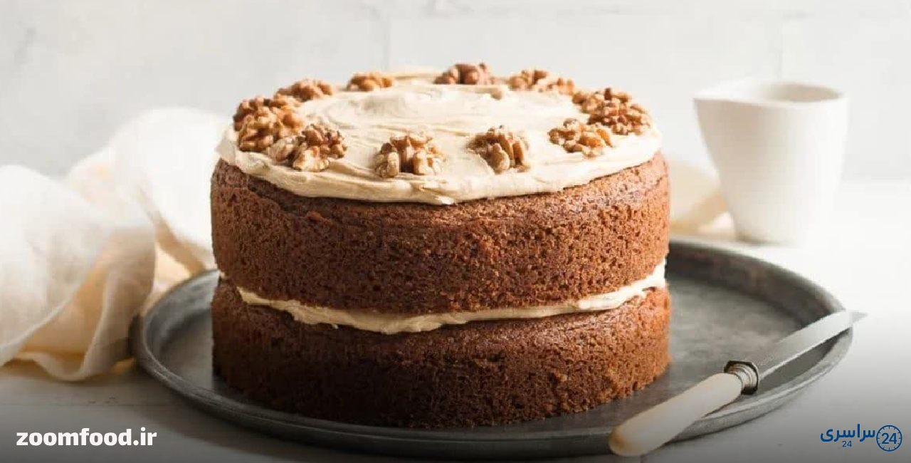 طرز تهیه کیک ساده وانیلی در قابلمه بدون شیر