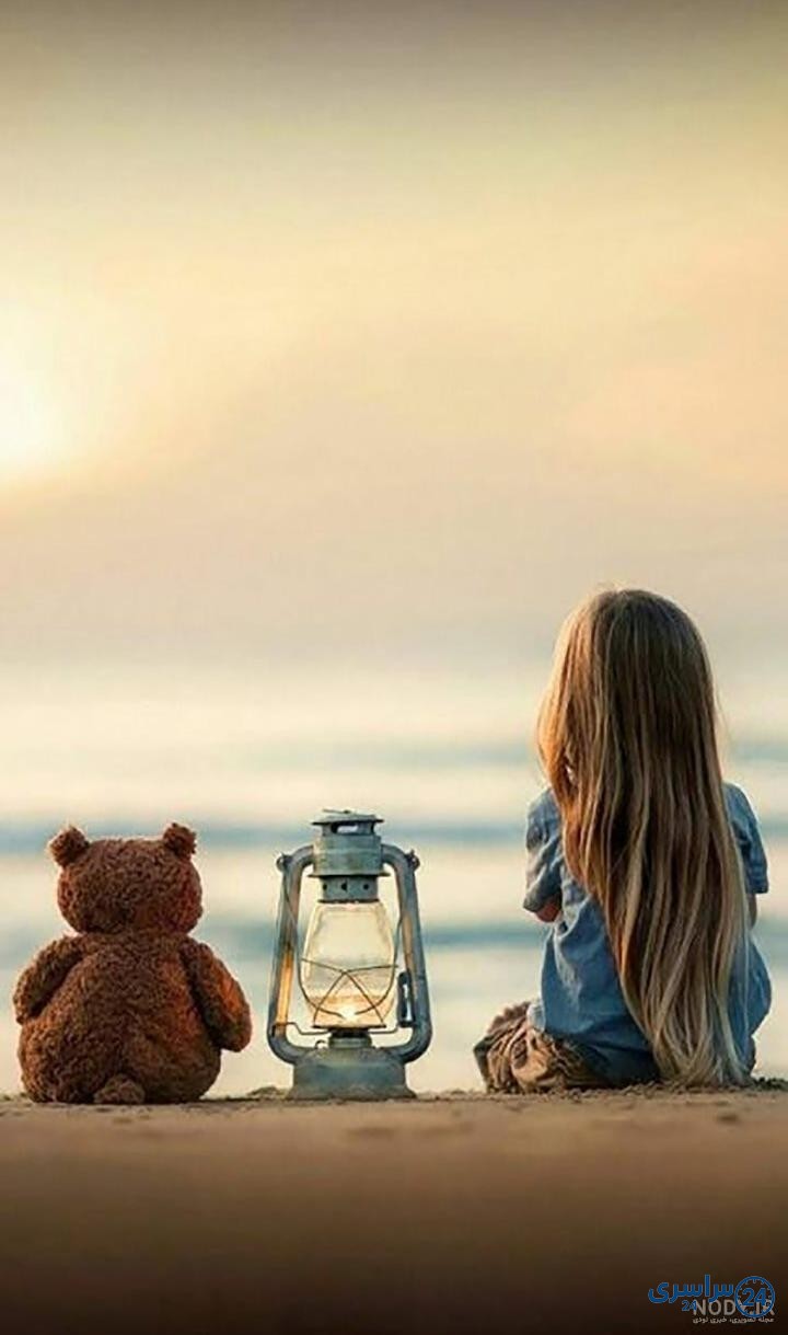 غمگین ترین عکس پروفایل بچه گانه