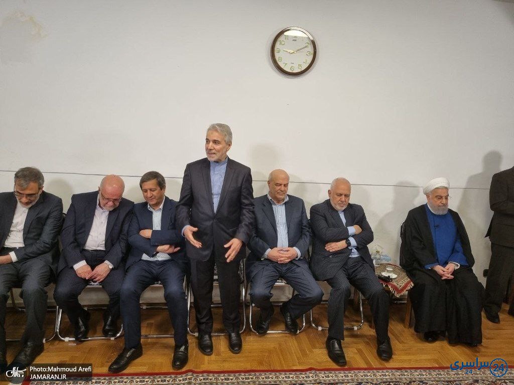 عکس ظریف و روحانی