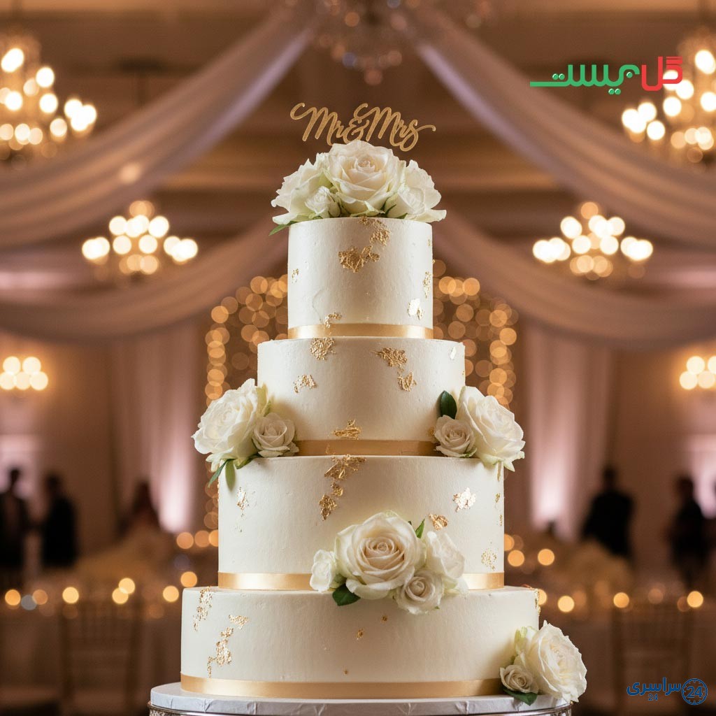 مدل عکس کیک عروسی