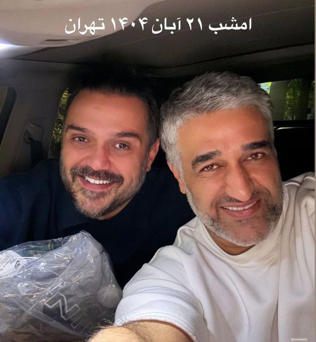 تصویر جدید پژمان جمشیدی