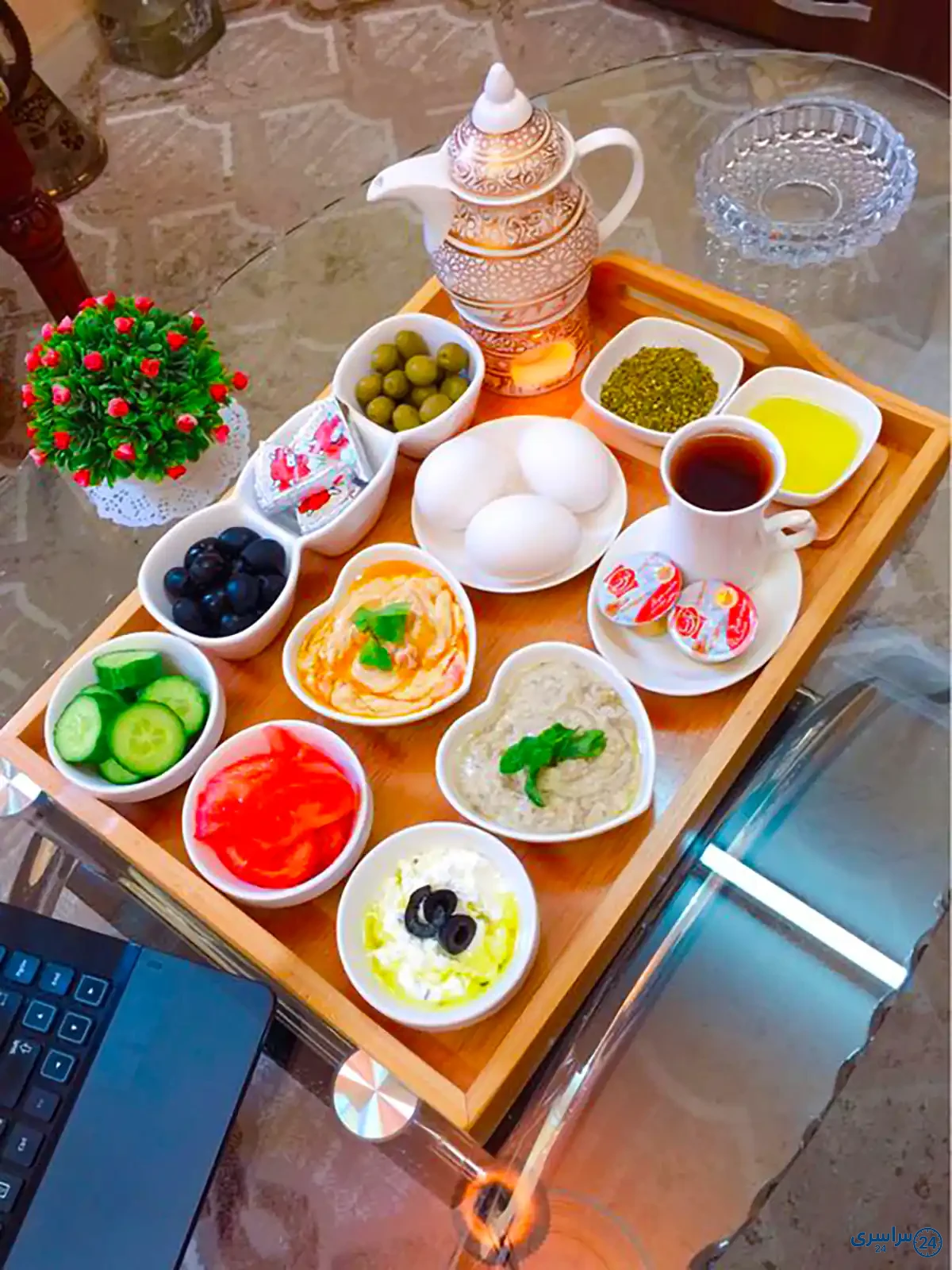 عکس صبحانه