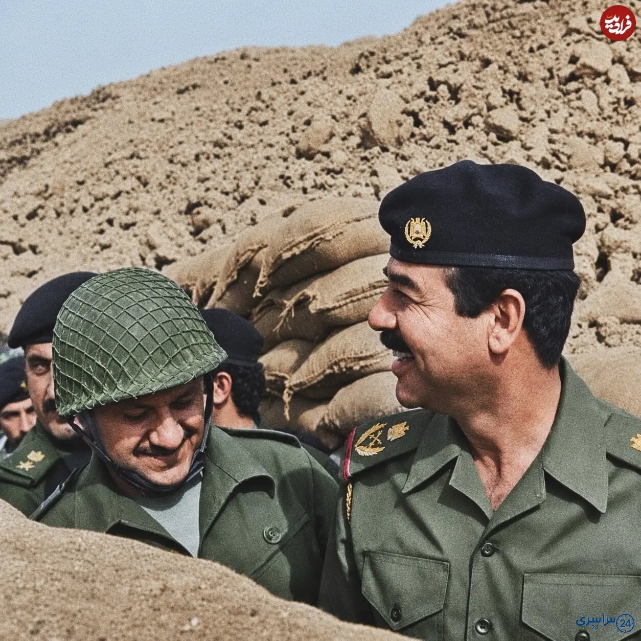 عکس صدام