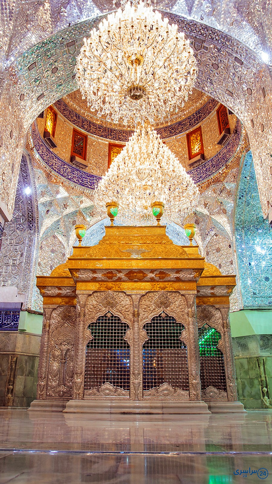 عکس حرم امام حسین